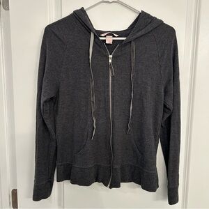 Y2K Victoria's Secret Zip-Up Hoodie